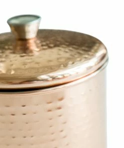 Creative Co-op Kitchen Copper Canisters