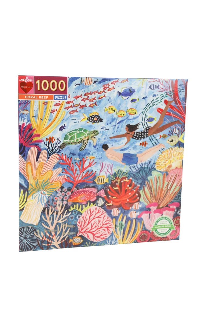 Eeboo GIFT Coral Reef 1000pc Puzzle