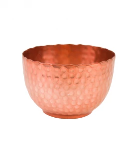 Creative Co-op Kitchen Copper Pinch Bowl