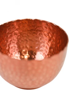 Creative Co-op Kitchen Copper Pinch Bowl