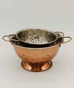 Now Designs Rose Gold Colander