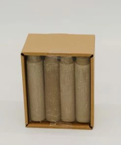 Creative Co-op Pleated Taper Candles