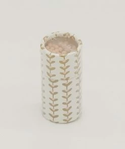 Creative Co-op Floral Matchbox Home Decor