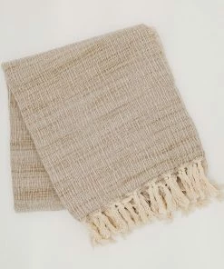 Creative Co-op Woven Wool Blend Throw Home Decor