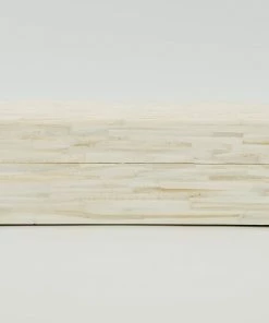 A.Sanoma Ridged Bone Box Home Decor
