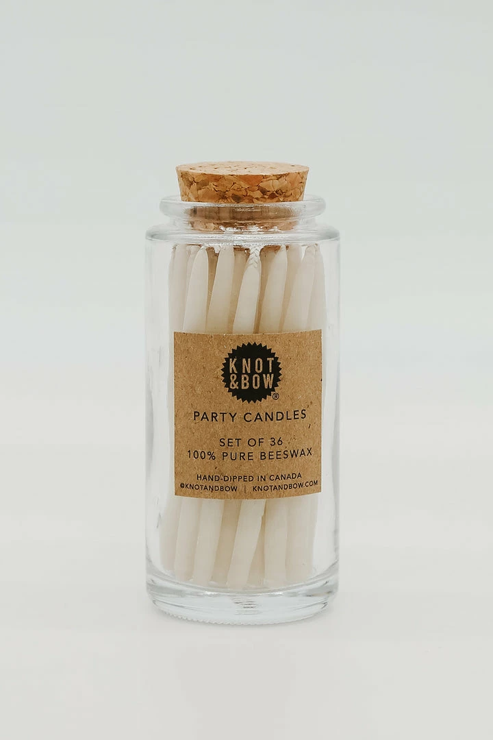 Knot & Bow Candles & Accessories Birthday Candles In A Jar