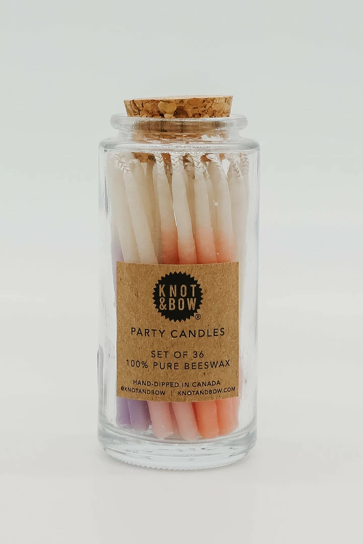Knot & Bow Candles & Accessories Birthday Candles In A Jar