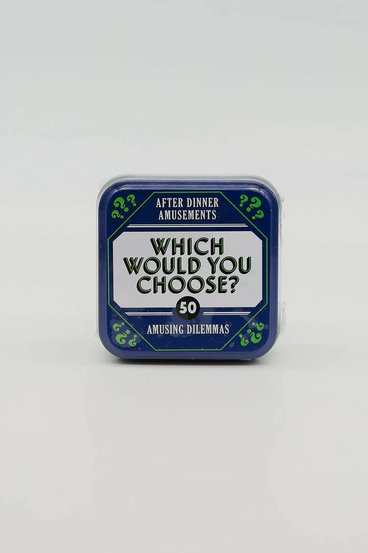 Hachette After Dinner Amusements: Which Would You Choose?: 50 Amusing Dilemmas GIFT