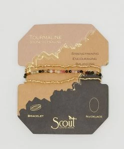 Scout Curated Wears Accessories Delicate Stone Wrap Bracelet