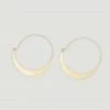 Scout Curated Wears Crescent Hoops Accessories