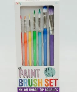 Ooly Lil' Paint Brush Set- Set Of 7