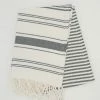Creative Co-op Turkish Cotton Striped Bath Towel GIFT