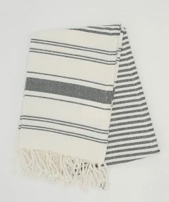 Creative Co-op Turkish Cotton Striped Bath Towel GIFT