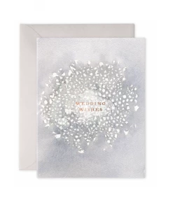 E.Frances Wedding Wishes Card
