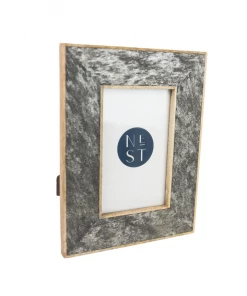 Two's Company Home Decor Silver Slate Frames