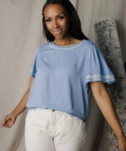 TeaNRose To The Sea Top Apparel