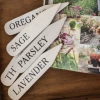 Creative Co-op Herb Garden Markers Gardening