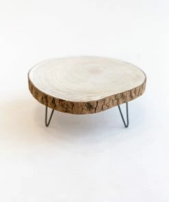 Creative Co-op Kitchen Wood Slice Pedestal 11