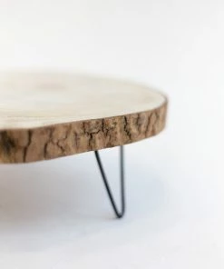 Creative Co-op Kitchen Wood Slice Pedestal 11