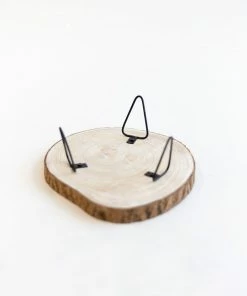 Creative Co-op Kitchen Wood Slice Pedestal 11