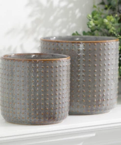 Sullivans Home Decor Angels Textured Planter