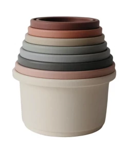 Mushie GIFT Stacking Cups Toy// Original