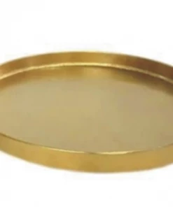 BIDK Home Warren Antique Brass Plate Home Decor