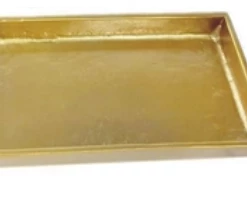 BIDK Home Warren Antique Brass Plate Home Decor