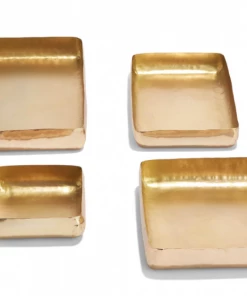Two's Company Gatsby Gold Trays Home Decor