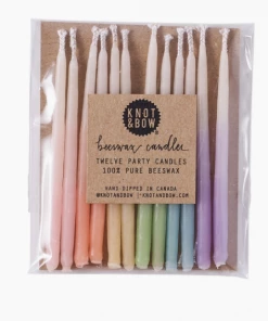 Knot & Bow Beeswax Birthday Candles Candles & Accessories