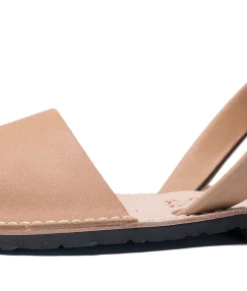 Avarcas USA Pons: Leather Sandal In Tan