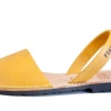 Avarcas USA Shoes Pons: Leather Sandal In Saffron