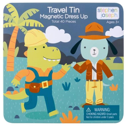 Stephen Joseph Travel Tin Magnetic Dress Up GIFT