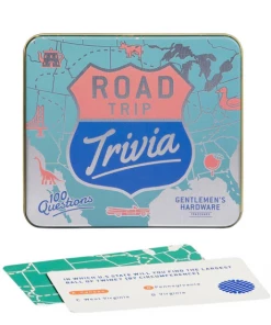 Gentlemen's Hardware Road Trip Trivia Greenery