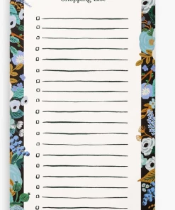 Rifle Paper Co Shopping To Do Notepad