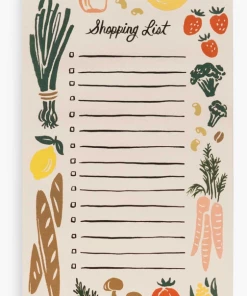 Rifle Paper Co Shopping To Do Notepad