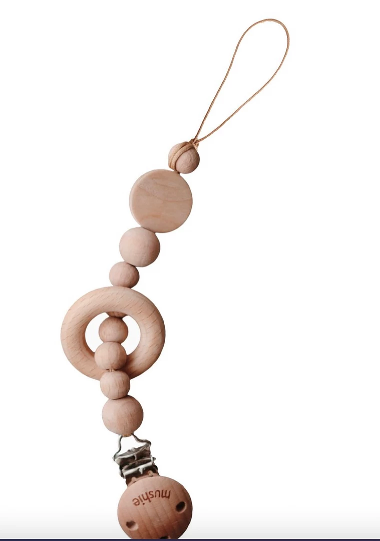 Mushie GIFT Pacifier Clip