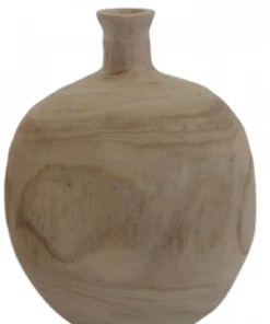 Creative Co-op Home Decor Simon Wood Vase