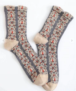 Leto Eden Embroidered Socks Accessories
