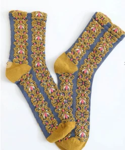 Leto Eden Embroidered Socks Accessories