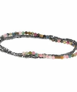 Scout Curated Wears Accessories Delicate Stone Wrap Bracelet