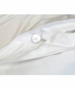 Pom Pom At Home Home Decor Cotton Sateen Duvet Cover In White