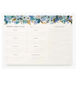 Rifle Paper Co GIFT Garden Party Meal Planner Notepad