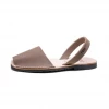 Avarcas USA Pons: Leather Sandal In Taupe