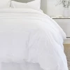 Pom Pom At Home Home Decor Cotton Sateen Duvet Cover In White