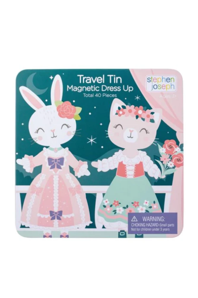 Stephen Joseph Travel Tin Magnetic Dress Up GIFT