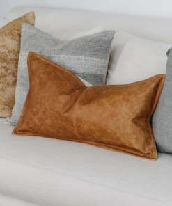 Classic Home Koda Leather Dumont Pillow Home Decor